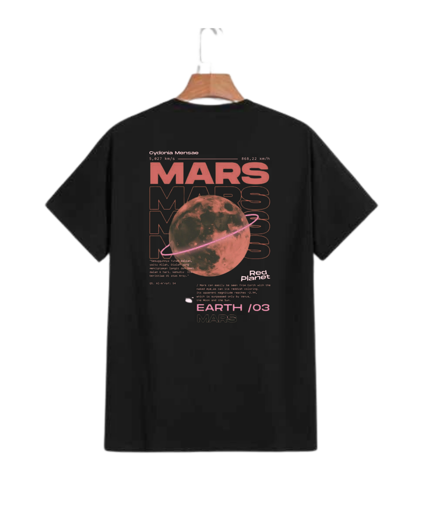 Mars oversized tee